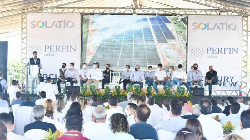 BELMONTE: Sem Bolsonaro e cercado por adversário políticos, ministros inauguram maior complexo de energia solar do país