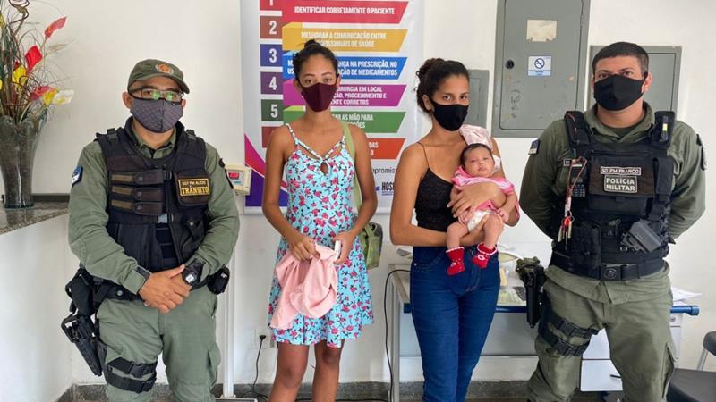 Militares do 14º BPM salvam vida de bebê em Serra Talhada