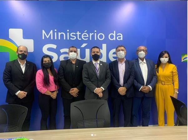 Em Brasília, Márcia Conrado se reuniu com equipe do Ministério da Saúde