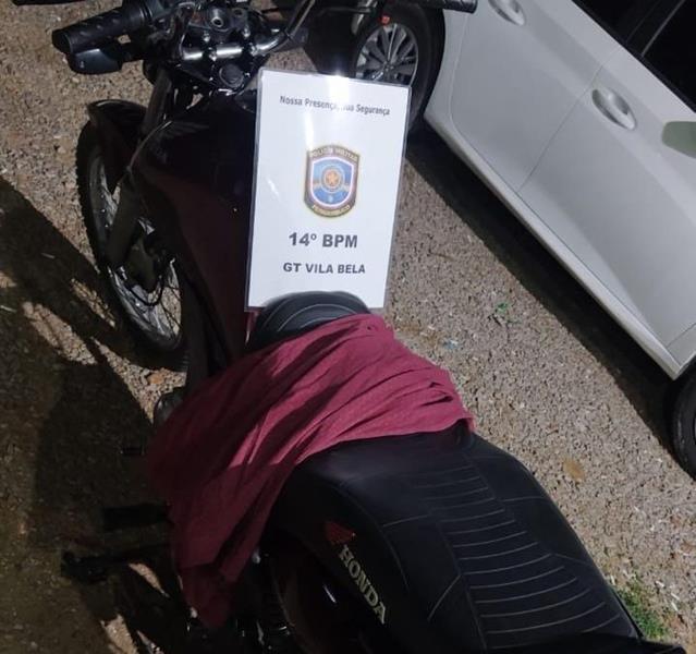 Em fuga desesperada, ladrão de moto de Serra Talhada é preso e veículo é recuperado