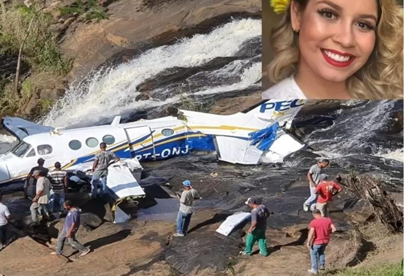 Avião com Marília Mendonça cai em serra, no interior de Minas