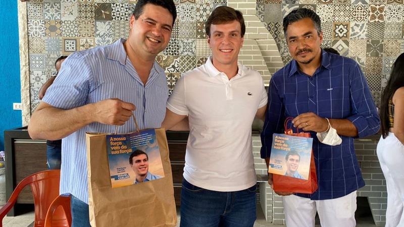 Miguel Coelho recebe apoio de Waldir Tenório e Marquinhos Dantas