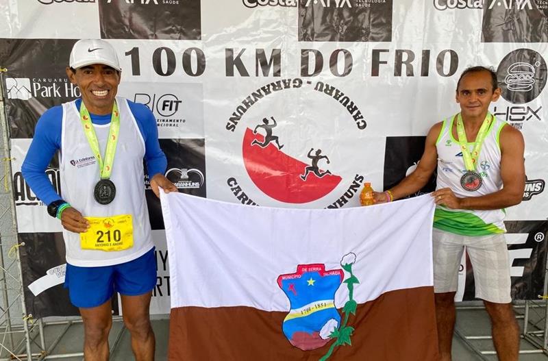 Dupla serra-talhadense conquista 6° lugar na Ultramaratona do Frio