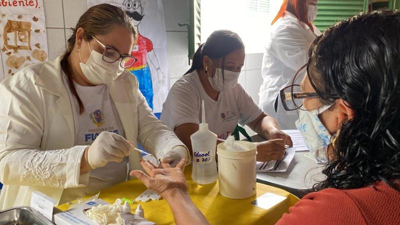 Governo de Flores leva serviços de saúde para os moradores de Pereiros do Barracão