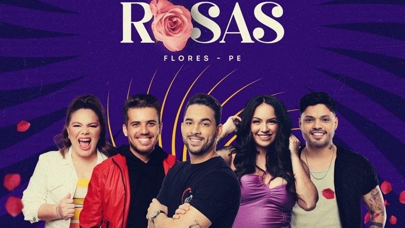 Prefeitura de Flores lança programação da tradicional Festa das Rosas