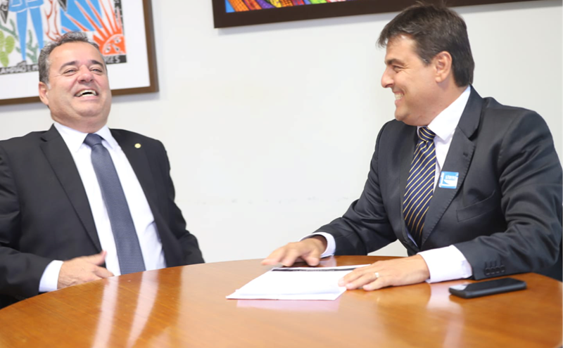 Marconi Santana felicita Danilo Cabral pela nomeação como Superintendente da Sudene