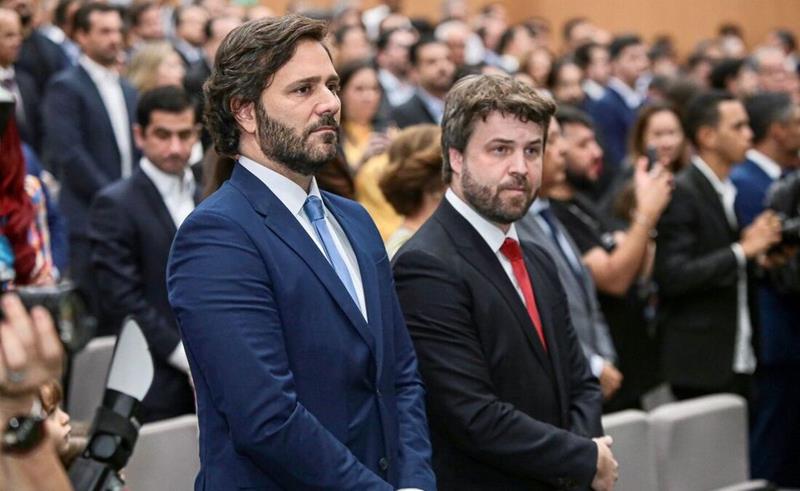 Rodrigo Novaes e Eduardo Porto tomam posse como novos conselheiros do TCE