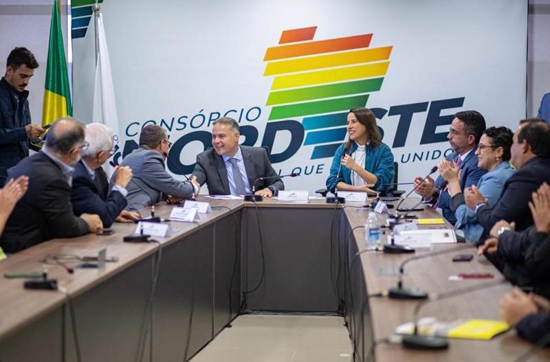 Em Brasília, governadora Raquel Lyra participa de reunião do Consórcio Nordeste