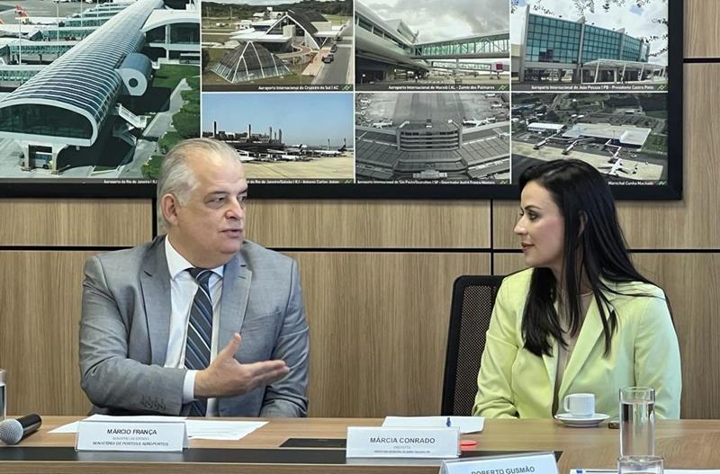 Márcia Conrado anuncia convênio para reforma do Aeroporto de Serra Talhada