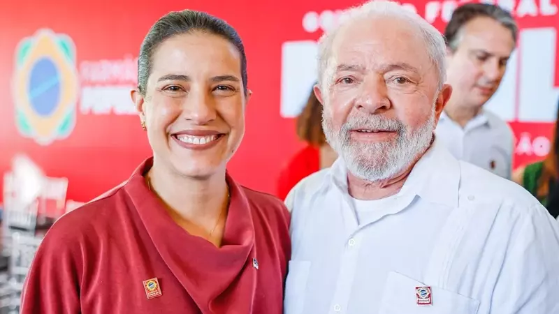 Raquel Lyra cumpre agenda em Brasília com presidente Lula e ministro Fernando Haddad