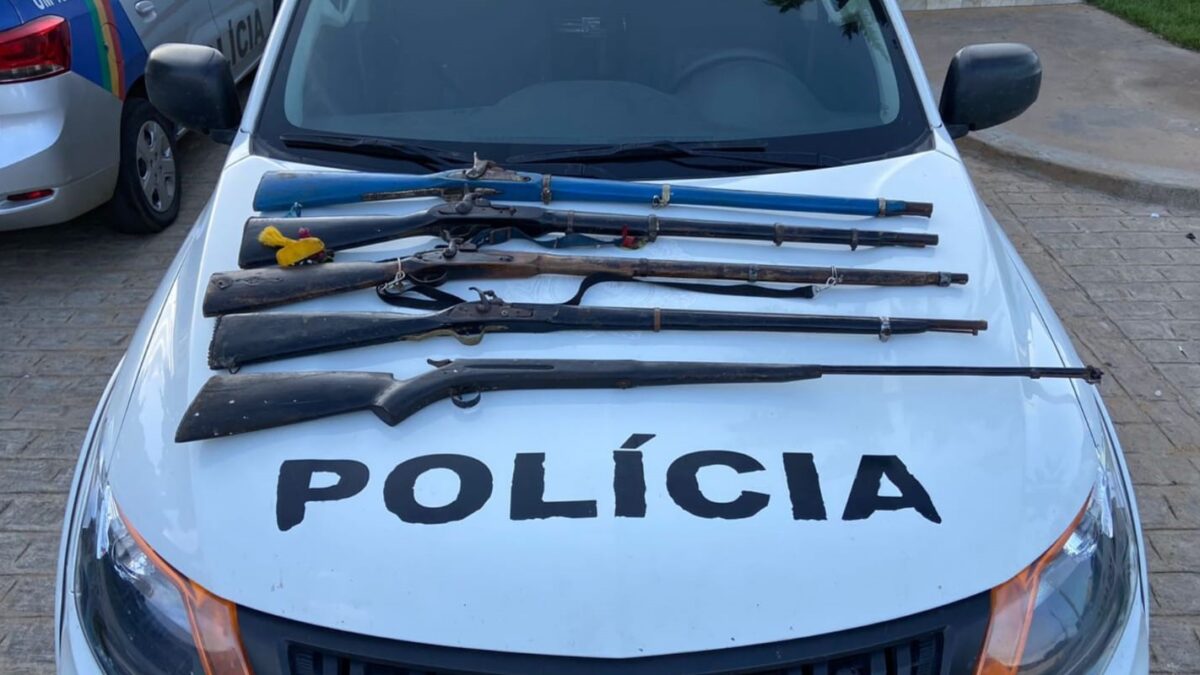 Portador de armas artesanais é detido por caça ilegal na zona rural de Flores-PE