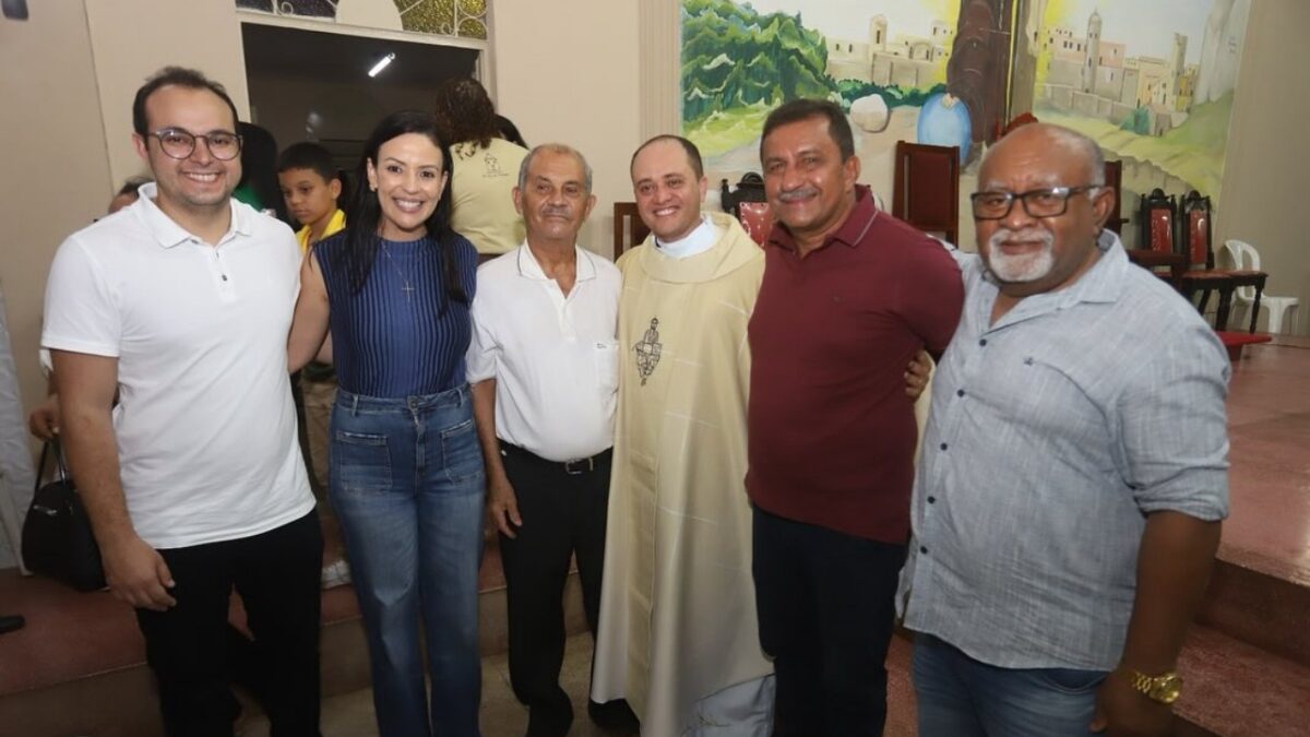 Márcia Conrado participa de eventos religiosos e celebração de novo Administrador Pastoral