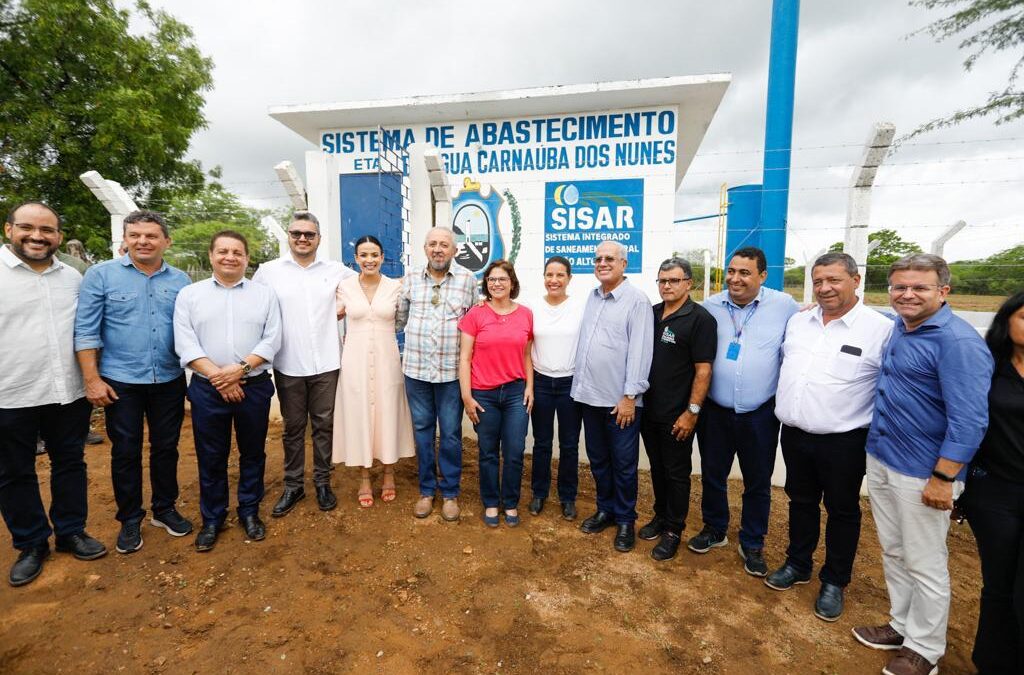 Em Tuparetama, governadora Raquel Lyra inaugura sistemas de abastecimento