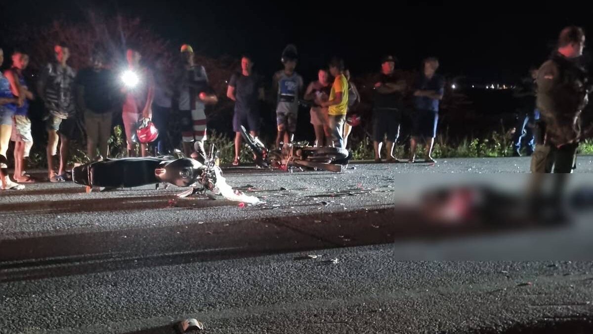 Tragédia na PE 320: Colisão entre motocicletas deixa um morto e uma mulher gravemente ferida