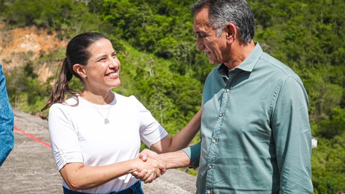 Raquel Lyra e ministro Waldez Góes assinam ordem de serviço para concluir a Barragem Panelas II