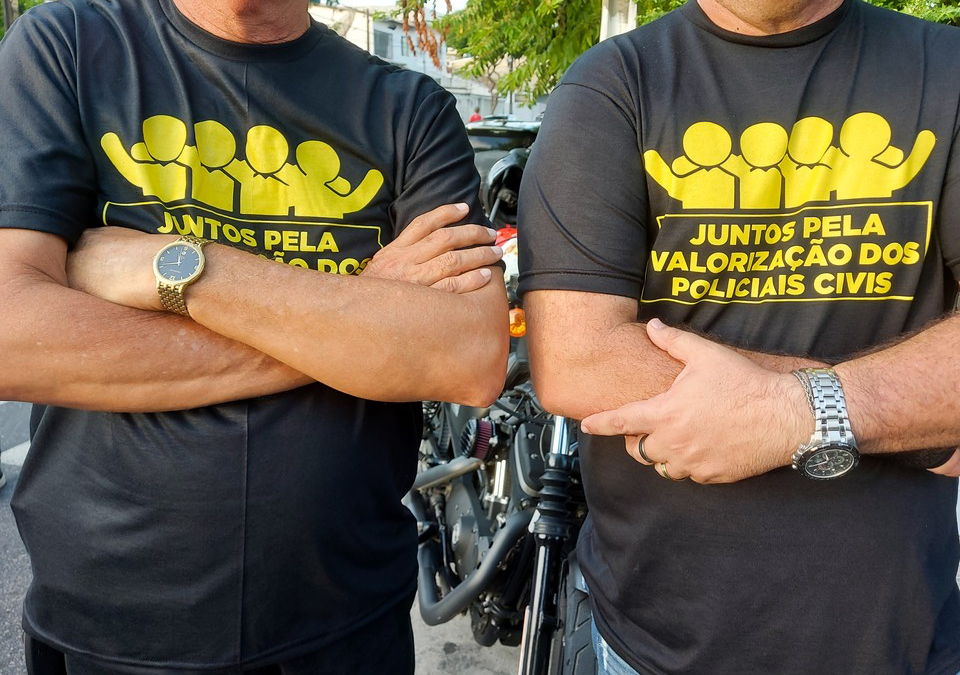Policiais Civis de Pernambuco anunciam paralização durante o Carnaval