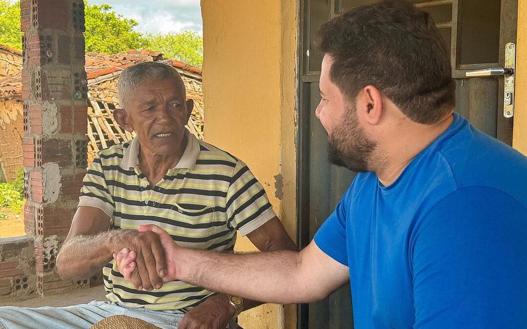 Allan Pereira fortalece vínculos com comunidades rurais de Chocalho e Caiçarinha da Penha