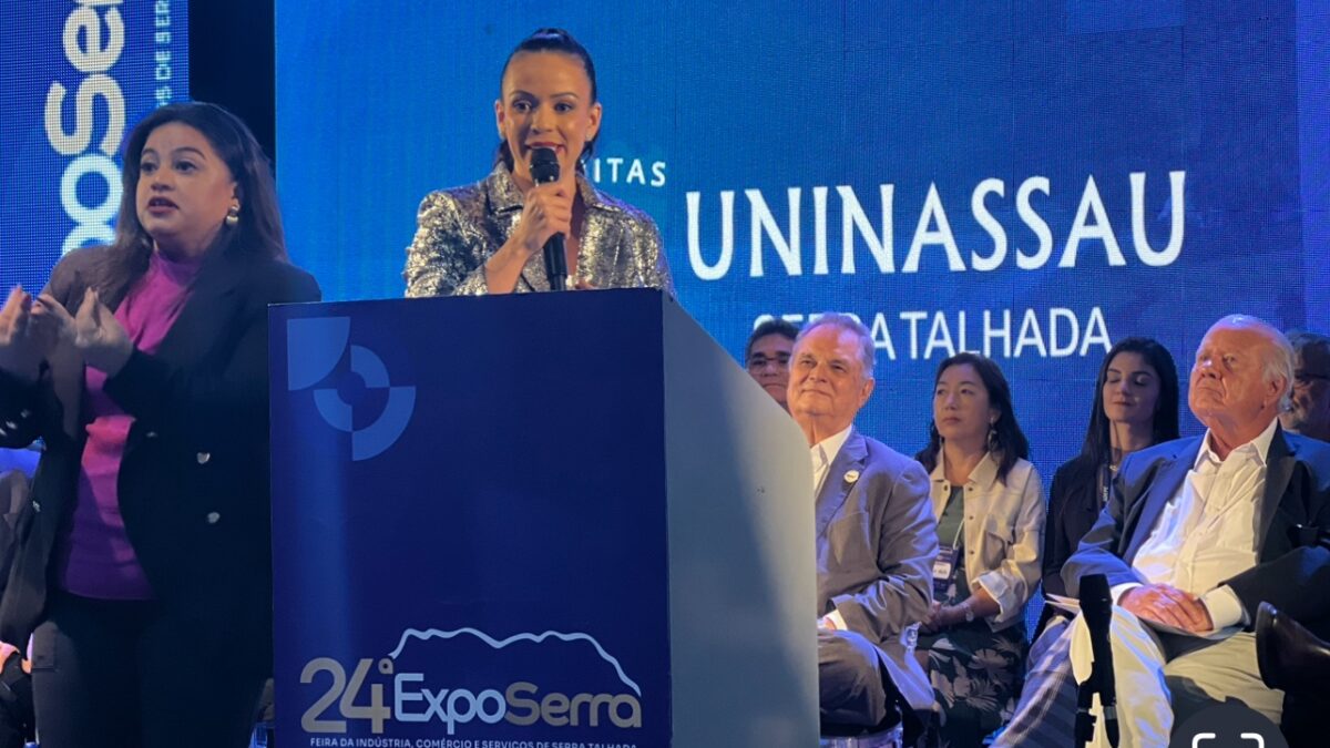 Márcia destaca avanços econômicos e compromisso com Serra Talhada em discurso na abertura da ExpoSerra