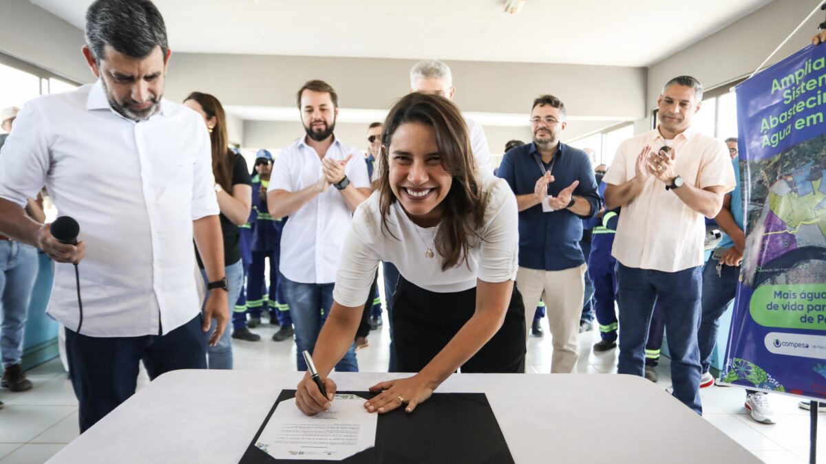 Raquel Lyra autoriza investimentos de R$ 100 milhões para ampliação do abastecimento de água e tratamento de esgoto em Petrolina