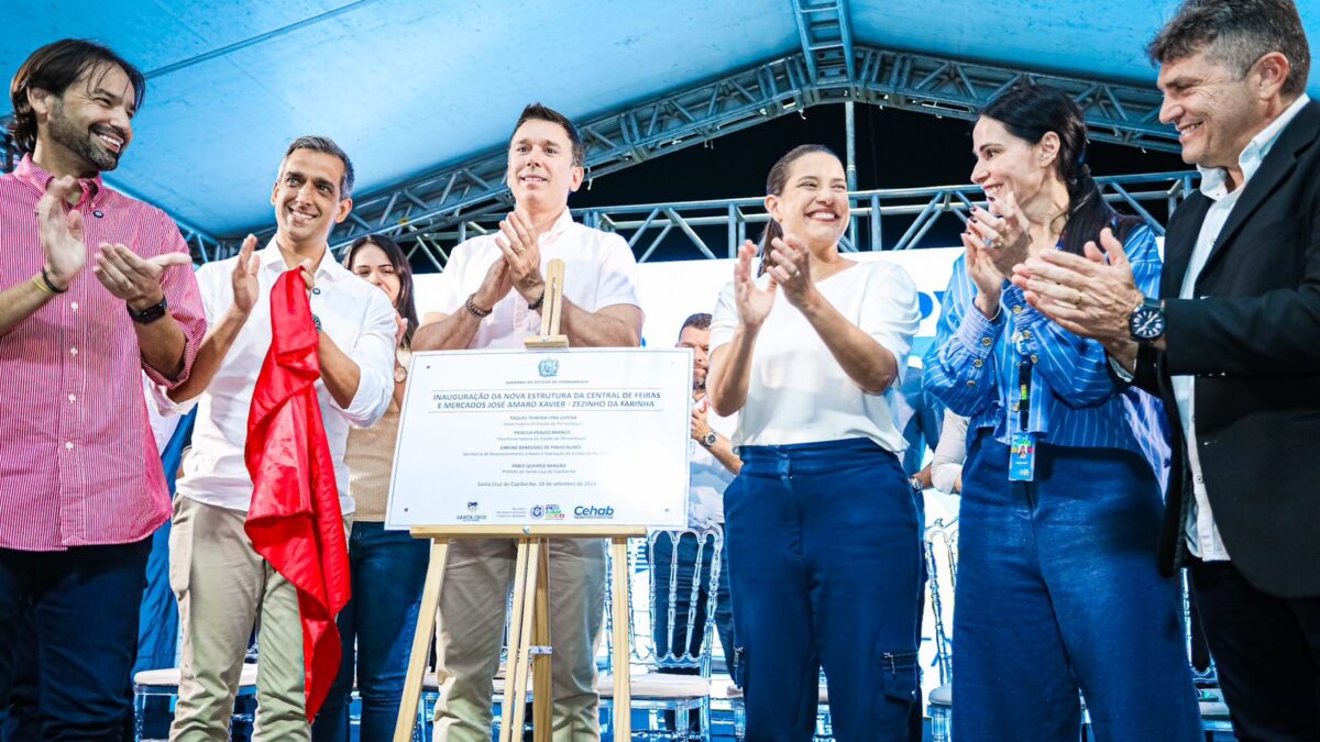 Raquel Lyra entrega Central de Feiras e Mercados e nova fase do Ilumina PE em Santa Cruz do Capibaribe