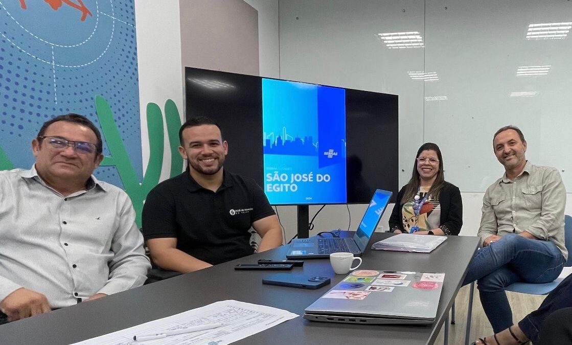 Fredson se reúne com SEBRAE e Hub de Inovação do Pajeú em busca de firmar parcerias para São José do Egito