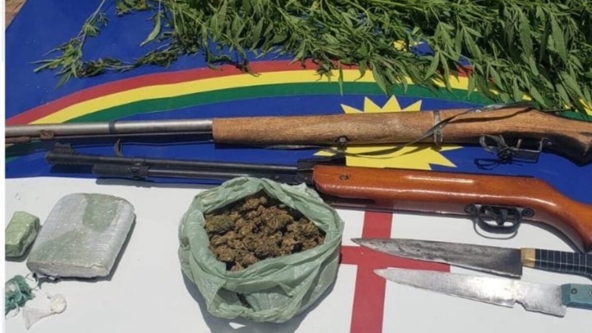 Polícia Militar apreende drogas, armas e pés de maconha na zona rural de Betânia-PE