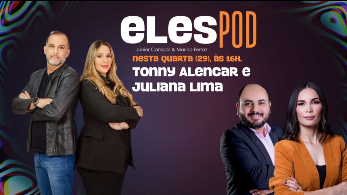 ElesPOD recebe Tonny Alencar e Juliana Lima para um bate-papo sobre os bastidores da política no Pajeú