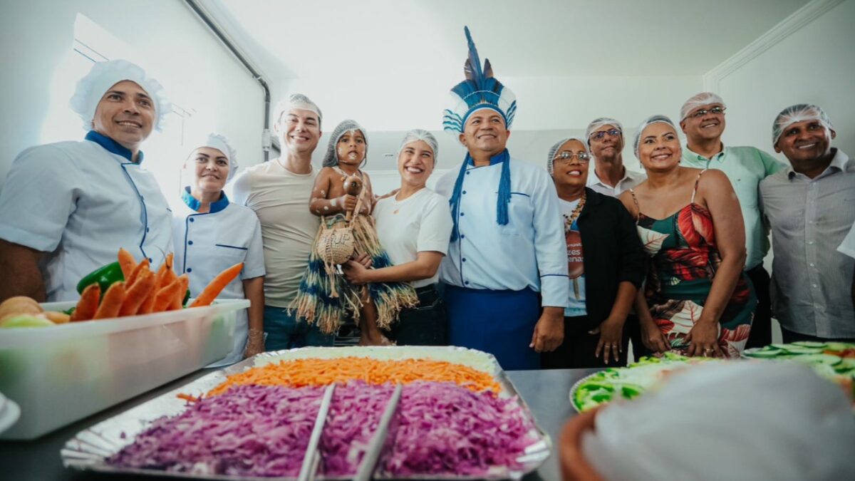 Raquel Lyra inaugura primeira Cozinha Comunitária em território indígena no Norte e Nordeste