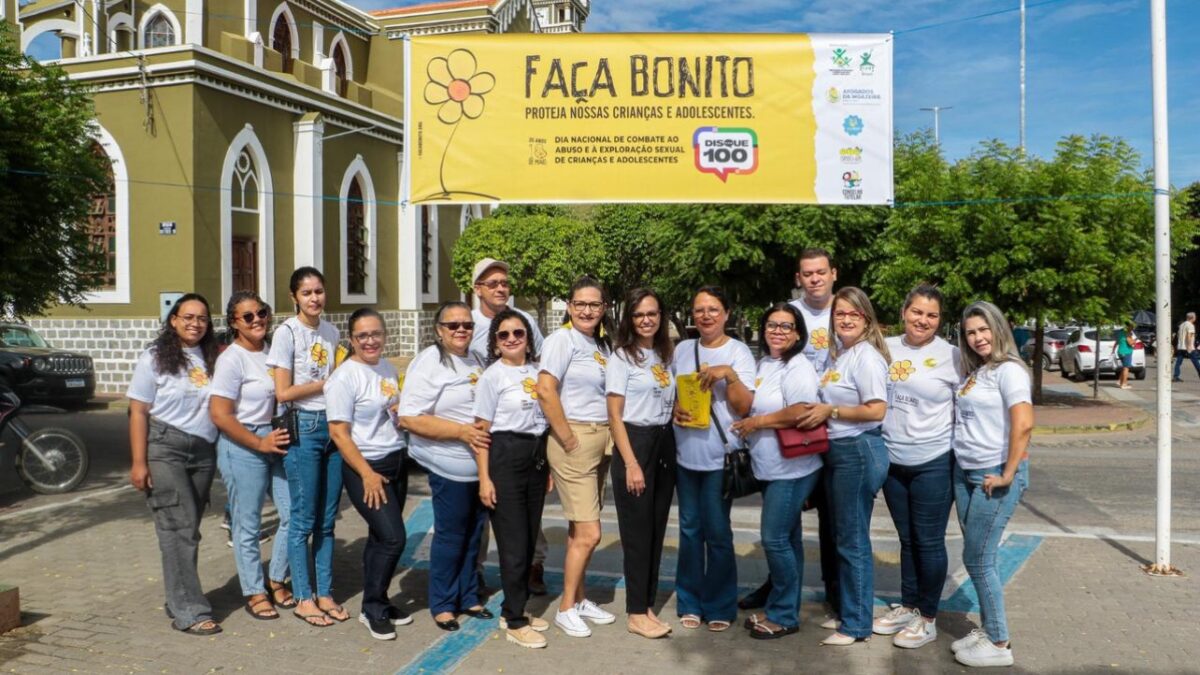 Afogados: Prefeitura e Ministério Público promoveram ação educativa de combate à violência contra crianças e adolescentes