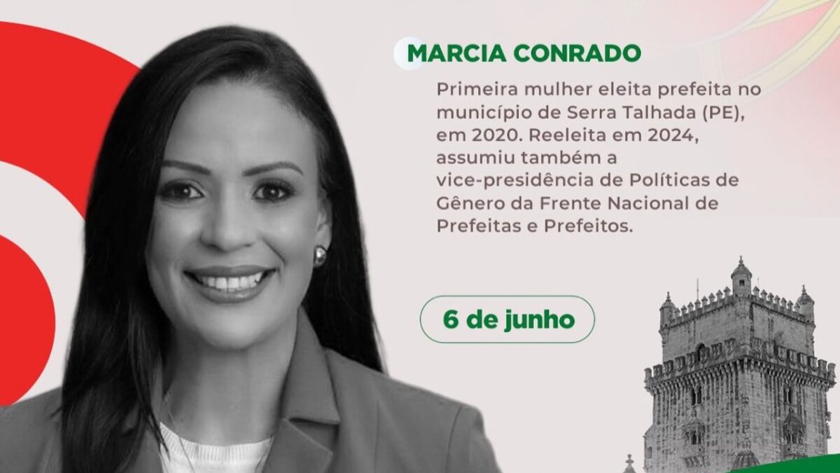 Prefeita Márcia Conrado vai a Portugal para seminário organizado por seu marqueteiro de campanha